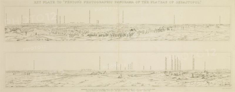 Panorama of the Plateau of Sebastopol; Day & Son, British, active 1850s - 1880s, P. & D. Colnaghi & Co., Ltd., London, Based