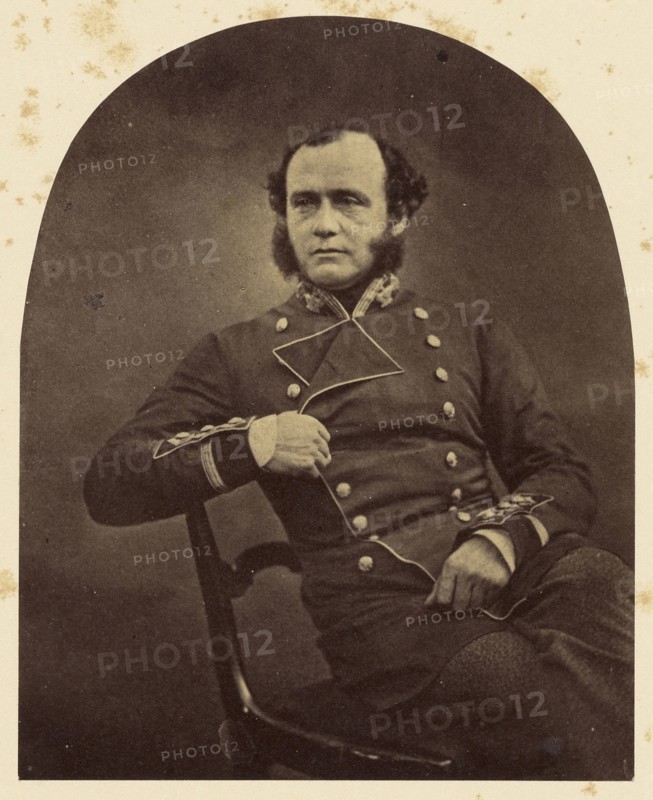 Major General Charles Ashe Windham; Roger Fenton, English, 1819 - 1869, 1855; published February 29, 1856; Salted paper print