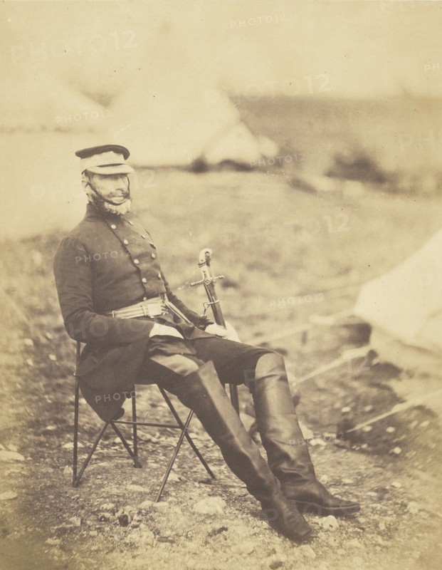 Major General Sir George Buller, K.C.B; Roger Fenton, English, 1819 - 1869, 1855; published March 25, 1856; Salted paper print