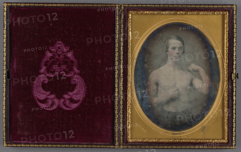 Portrait of an American Youth; Jeremiah Gurney, American, 1812 - 1895, 1852 - 1856; Daguerreotype, hand-colored