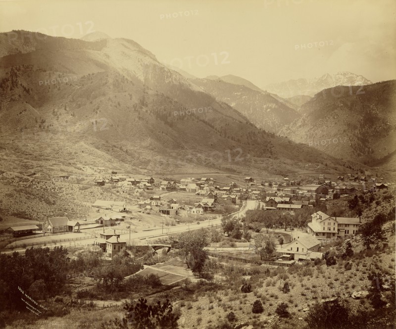 Manitou, Colorado; William Henry Jackson, American, 1843 - 1942, about 1880; Albumen silver print