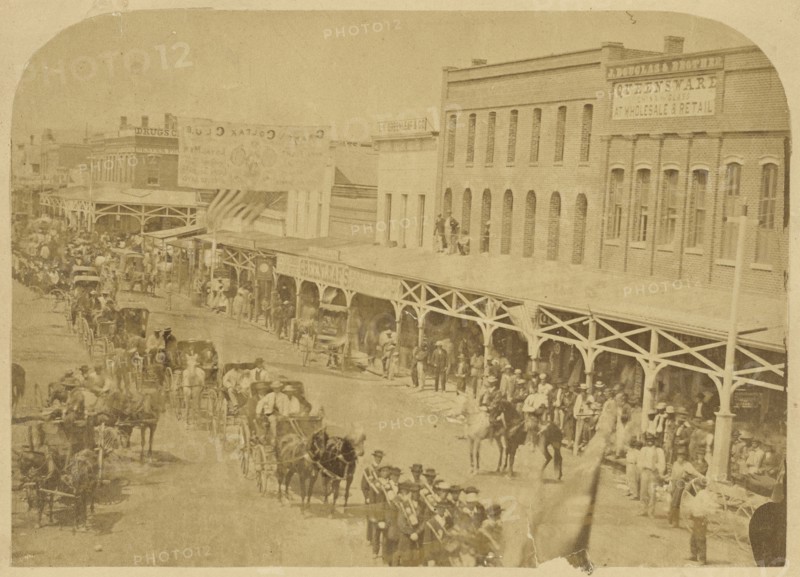 One item; American; late 1860s; Albumen silver print