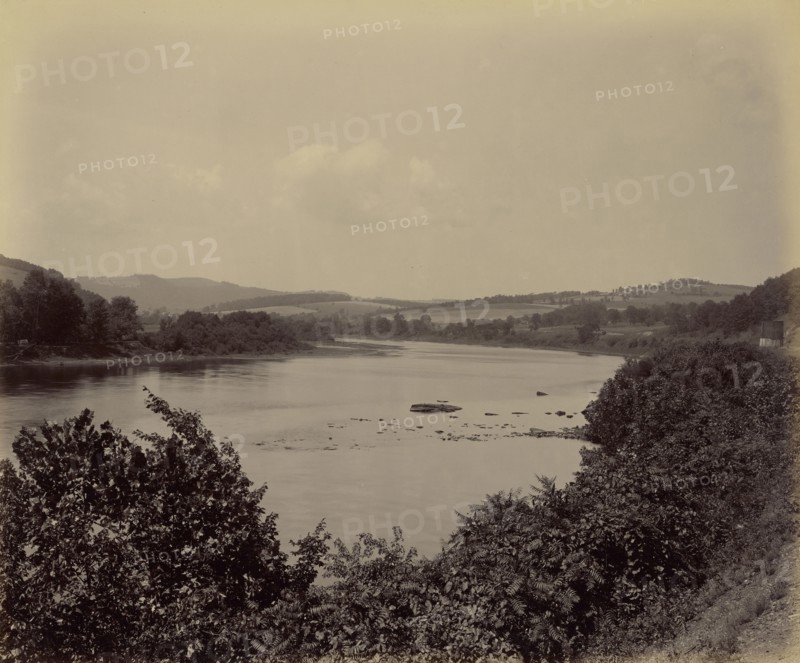 Camp Wyalusing on the Susquehanna; William H. Rau, American, 1855 - 1920, 1899; Albumen silver print