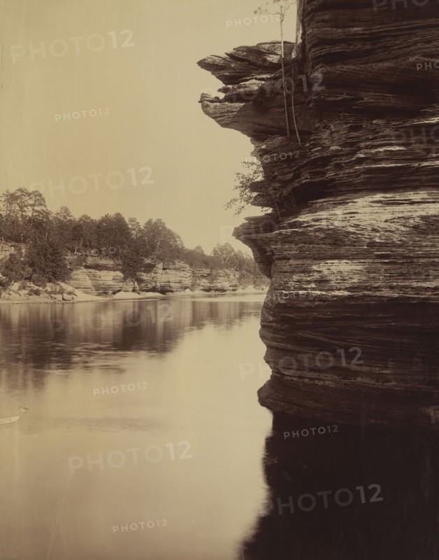 Wisconsin Dells; Henry Hamilton Bennett, American, born Canada, 1843 - 1908, about 1880; Albumen silver print