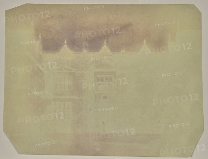 Corsham Court, Wilts; William Henry Fox Talbot, English, 1800 - 1877, April 17, 1841; Paper negative, iodide fixed