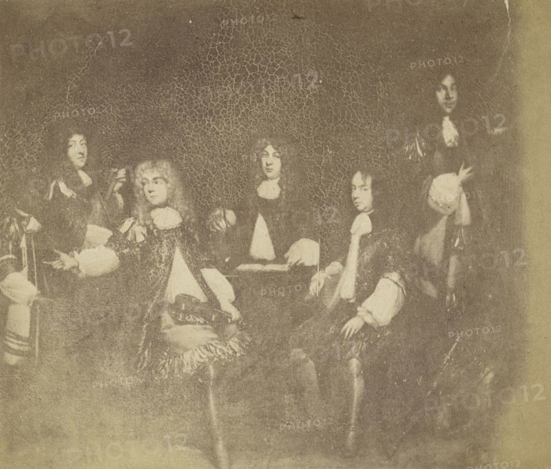 The Cabal by John Baptist Medina; about 1870 - 1890; Albumen silver print