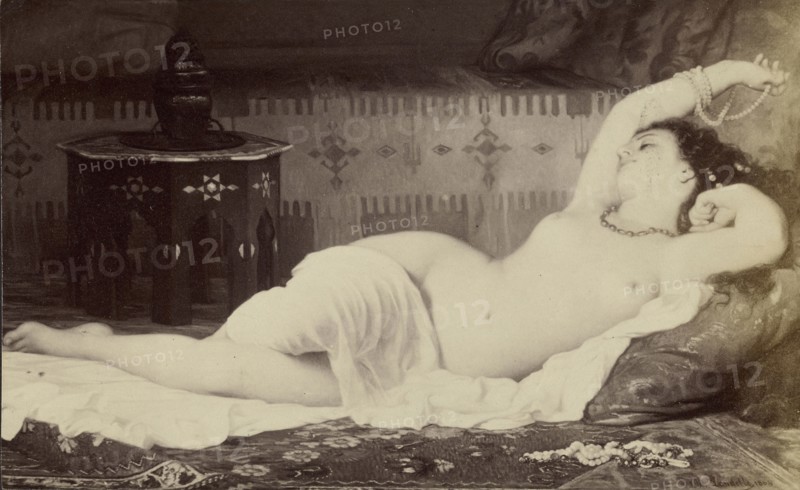 Le Réveil by Charles Landelle; about 1864 - 1890; Albumen silver print