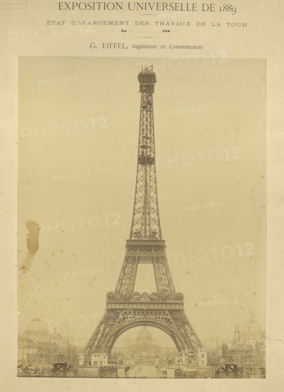 Second level; Louis-Émile Durandelle, French, 1839 - 1917, 1889; Albumen silver print