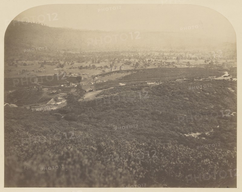 Princeton - East; Carleton Watkins, American, 1829 - 1916, 1860; Salted paper print; 31.3 x 41.4 cm 12 5,16 x 16 5,16 in