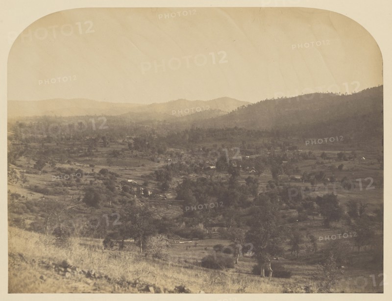 Guadelupe Valley; Carleton Watkins, American, 1829 - 1916, 1860; Salted paper print; 31.4 x 41.3 cm 12 3,8 x 16 1,4 in