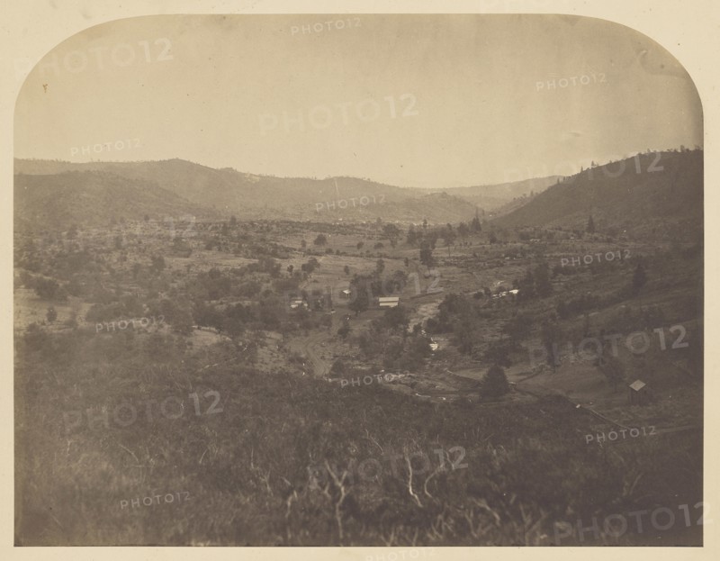 Mariposa Valley; Carleton Watkins, American, 1829 - 1916, 1860; Salted paper print; 31.9 x 41.3 cm 12 9,16 x 16 1,4 in