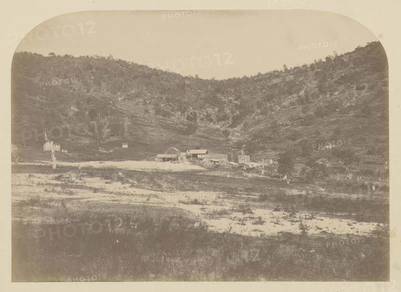 Bear Valley Mill; Carleton Watkins, American, 1829 - 1916, 1860; Salted paper print; 29.7 x 41.3 cm 11 11,16 x 16 1,4 in