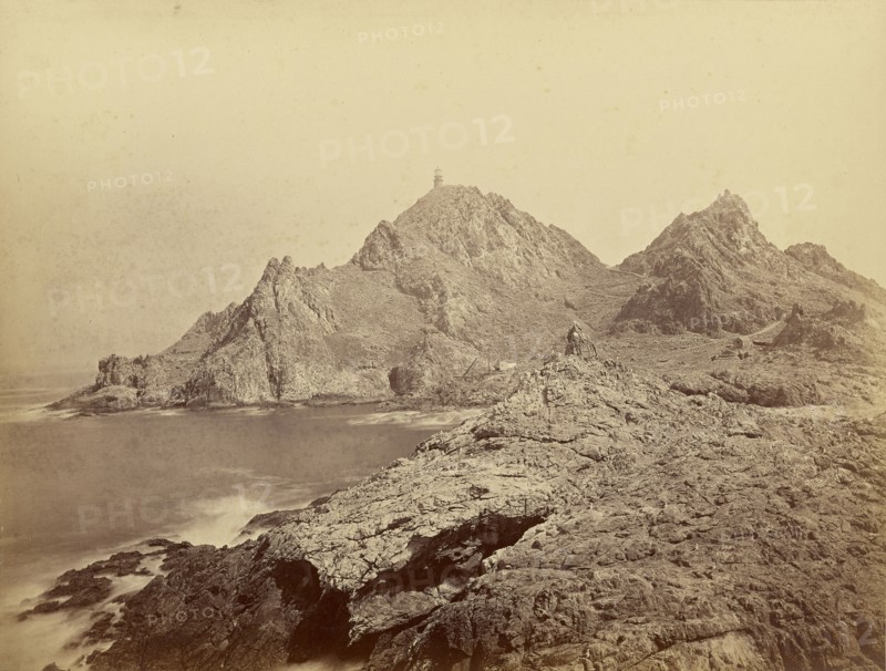Lighthouse, Farallon Islands , At the Farallones; Carleton Watkins, American, 1829 - 1916, San Francisco, California, USA