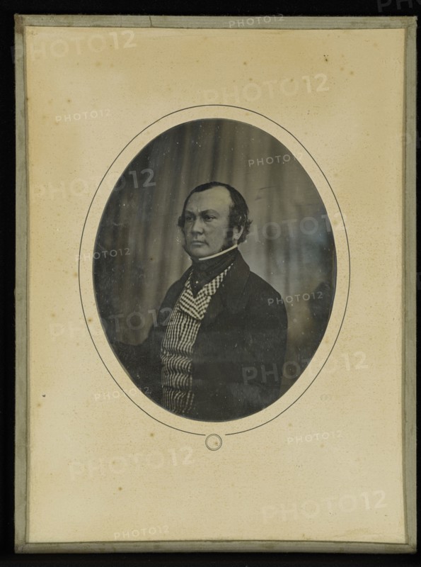 Portrait of Erneste Panckouke; Louis Auguste Bisson, French, 1814 - 1876, about 1841 - 1845; Daguerreotype