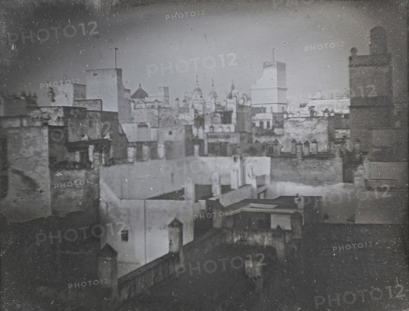 View of Cádiz, Spain; Attributed to Théophile Gautier, French, 1811 - 1872, Attributed to Eugène Piot, French, 1812 - 1890