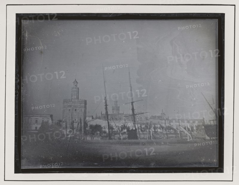 View of Seville, Spain; Attributed to Théophile Gautier, French, 1811 - 1872, Eugène Piot, French, 1812 - 1890, Spain; 1840