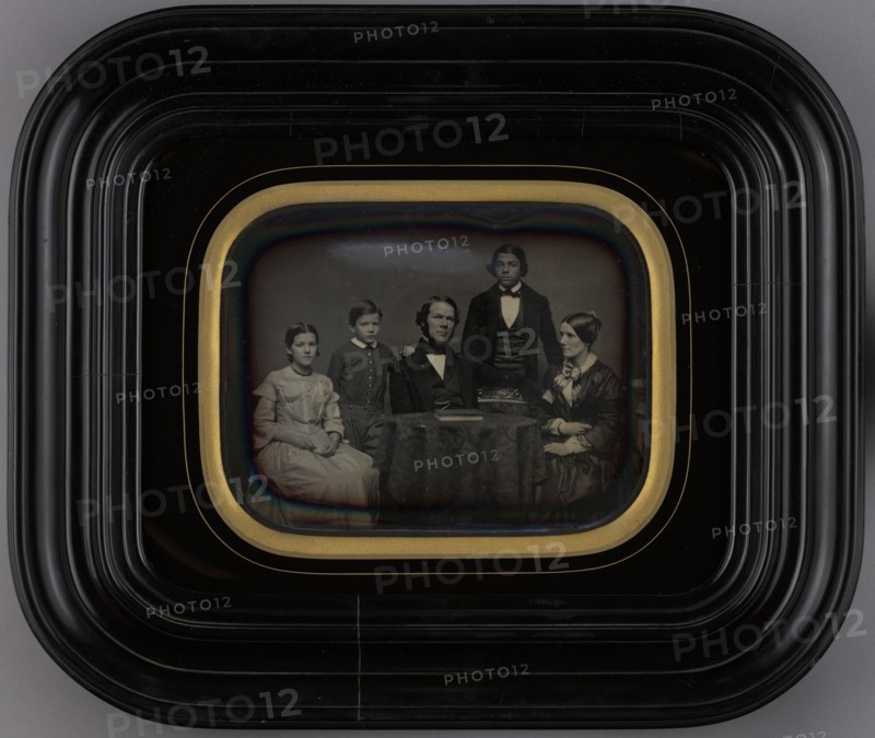 Family Portrait; American; 1850–1855; Daguerreotype