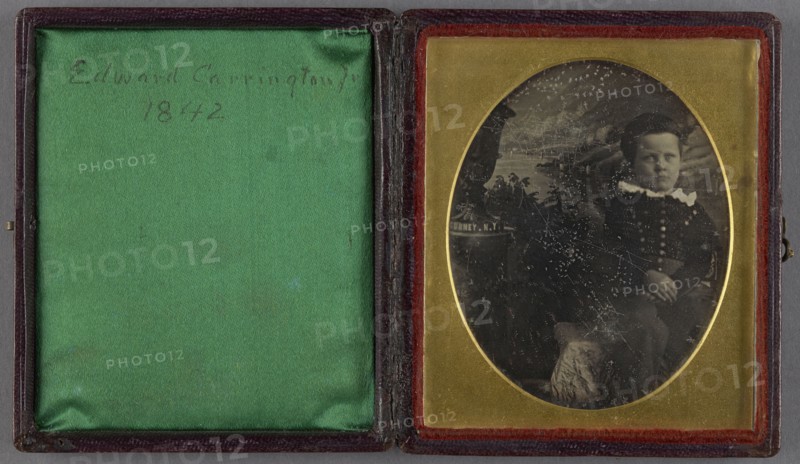 Portrait of Edward Carrington, Jr; Gurney Studio; 1842; Daguerreotype