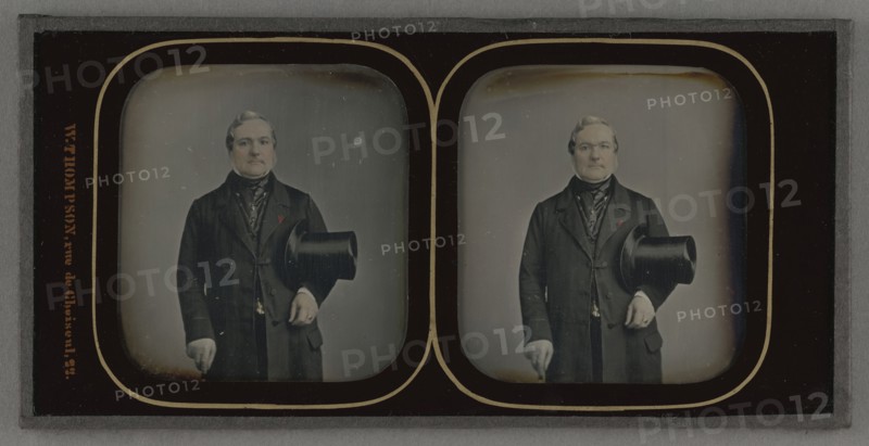 Portrait of a Well-to-do  Man; Warren T. Thompson, American, active Philadelphia, Pennsylvania 1840 - 1846 and Paris, France