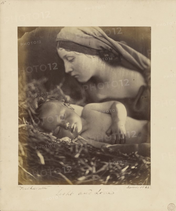 Light and Love; Julia Margaret Cameron, British, born India, 1815 - 1879, Freshwater, Isle of Wight, England; June 1865