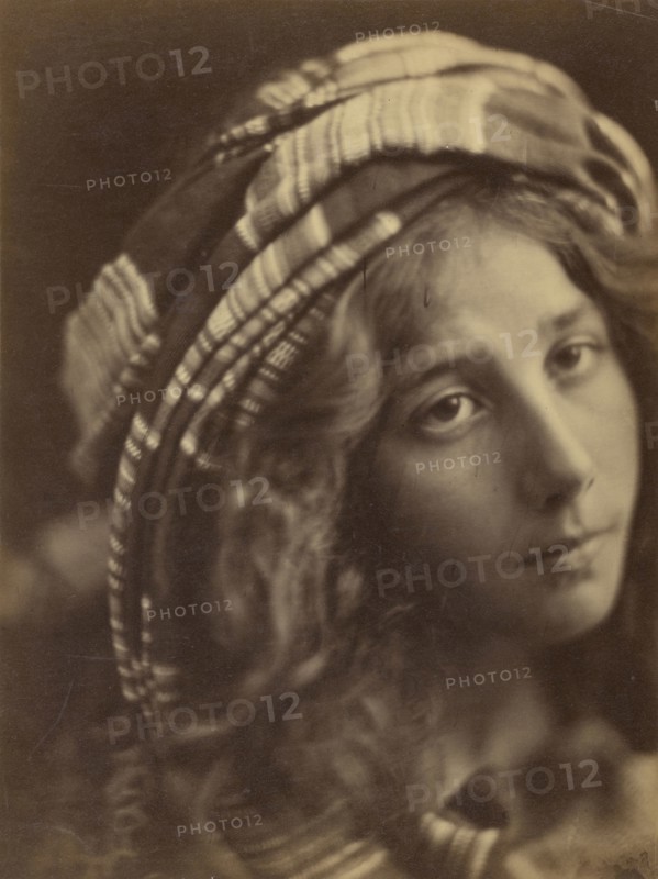 A Study of the Cenci; Julia Margaret Cameron, British, born India, 1815 - 1879, Freshwater, Isle of Wight, England; 1868