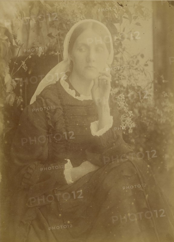 Mrs. Herbert Duckworth; Julia Margaret Cameron, British, born India, 1815 - 1879, Freshwater, Isle of Wight, England; 1872