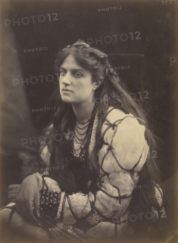 Hypatia; Julia Margaret Cameron, British, born India, 1815 - 1879, Freshwater, Isle of Wight, England; 1867; Albumen silver