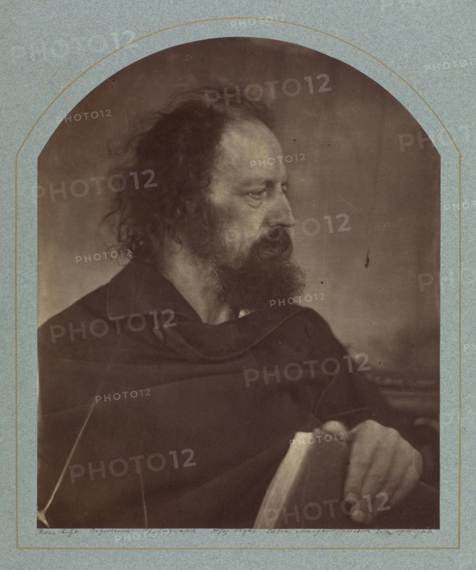 A. Tennyson,The Dirty Monk; Julia Margaret Cameron, British, born India, 1815 - 1879, Freshwater, Isle of Wight, England; 1865