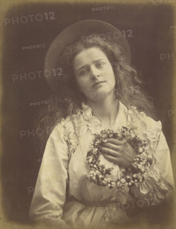 For I'm to be Queen of the May, Mother, I'm to be Queen of the May; Julia Margaret Cameron, British, born India, 1815 - 1879