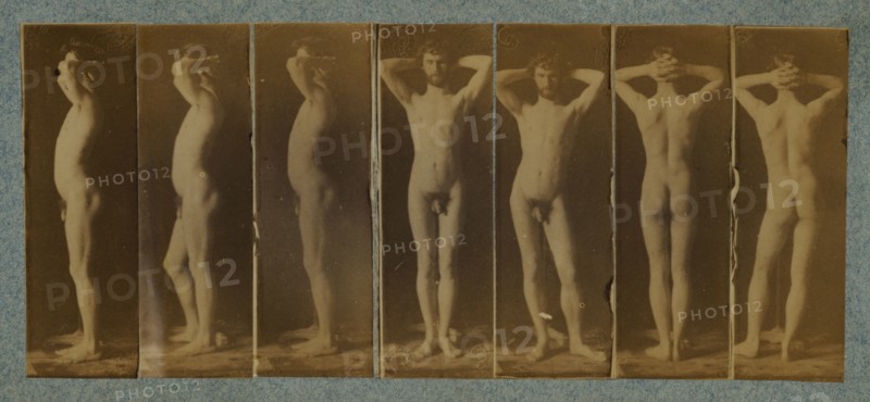 George Reynolds: Seven Photographs; Thomas Eakins, American, 1844 - 1916, 1883; Albumen silver print