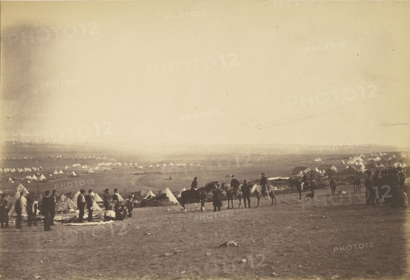 Plateau of Sebastopol IV; Roger Fenton, English, 1819 - 1869, 1855; Salted paper print; 23.7 x 34.5 cm 9 5,16 x 13 9,16 in