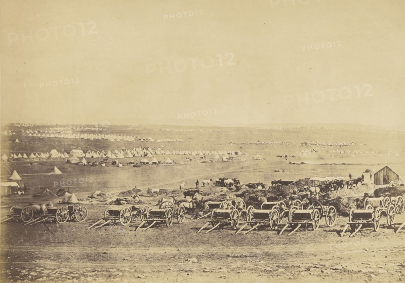Plateau of Sebastopol I; Roger Fenton, English, 1819 - 1869, 1855; Salted paper print; 24.3 x 34.6 cm 9 9,16 x 13 5,8 in