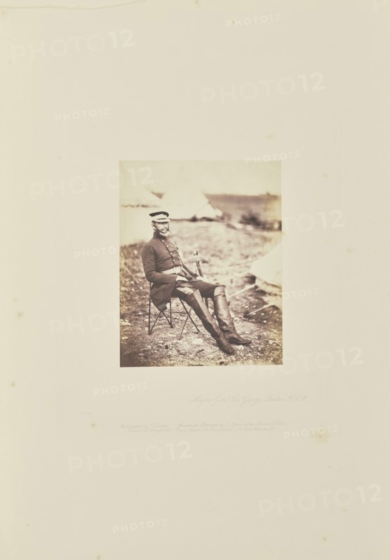 Major General Sir George Buller, K.C.B; Roger Fenton, English, 1819 - 1869, 1855; Salted paper print; 20.5 × 16.2 cm