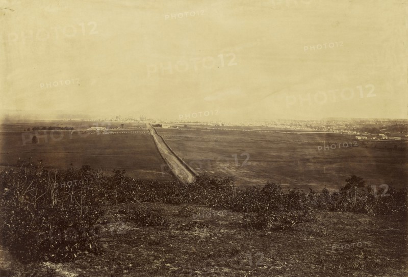 Salina, Kansas; Alexander Gardner, American, born Scotland, 1821 - 1882, 1867; Albumen silver print