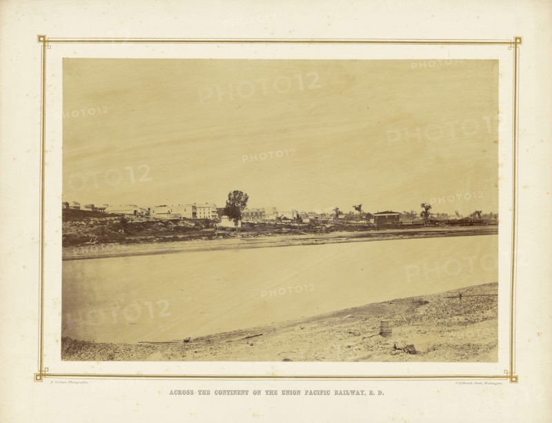 Wyandotte, Kansas; Alexander Gardner, American, born Scotland, 1821 - 1882, 1867; Albumen silver print