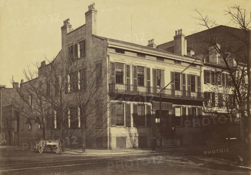 Office Missouri Pacific Railway, St. Louis, Missouri; Alexander Gardner, American, born Scotland, 1821 - 1882, 1867; Albumen