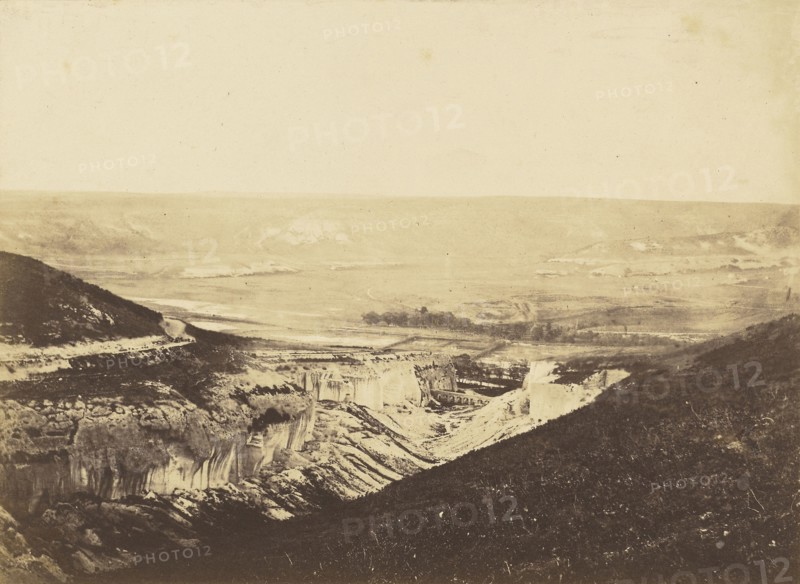 Valley of Inkermann I; Roger Fenton, English, 1819 - 1869, 1855; Albumen silver print