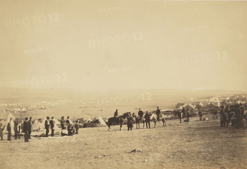 Plateau of Sebastopol IV; Roger Fenton, English, 1819 - 1869, 1855; Salted paper print; 23.3 × 34.1 cm 9 3,16 × 13 7,16 in