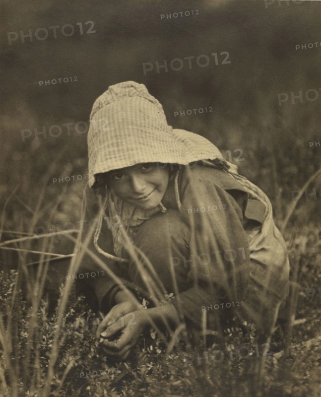 Cranberry Picker, New Jersey; Lewis W. Hine, American, 1874 - 1940, New Jersey, United States; 1913; Gelatin silver print