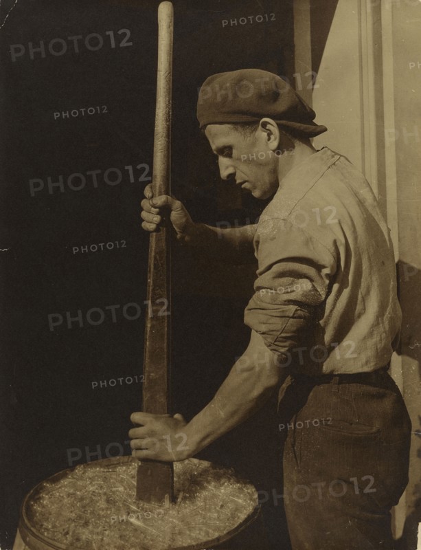 Factory Worker; Lewis W. Hine, American, 1874 - 1940, United States; 1931; Gelatin silver print; Sheet: 41.9 x 32.4 cm