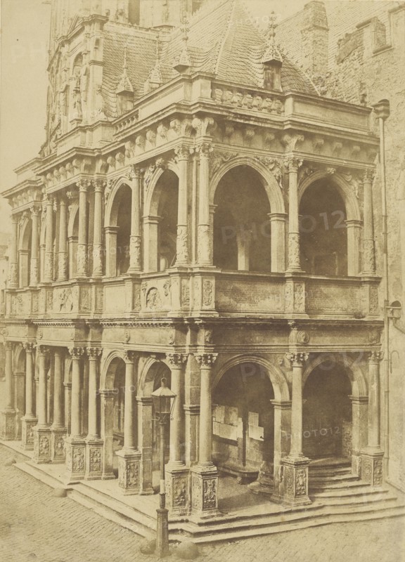 Hôtel de Ville de Cologne; Charles Marville, French, 1813 - 1879, Louis Désiré Blanquart-Evrard, French, 1802 - 1872, Cologne