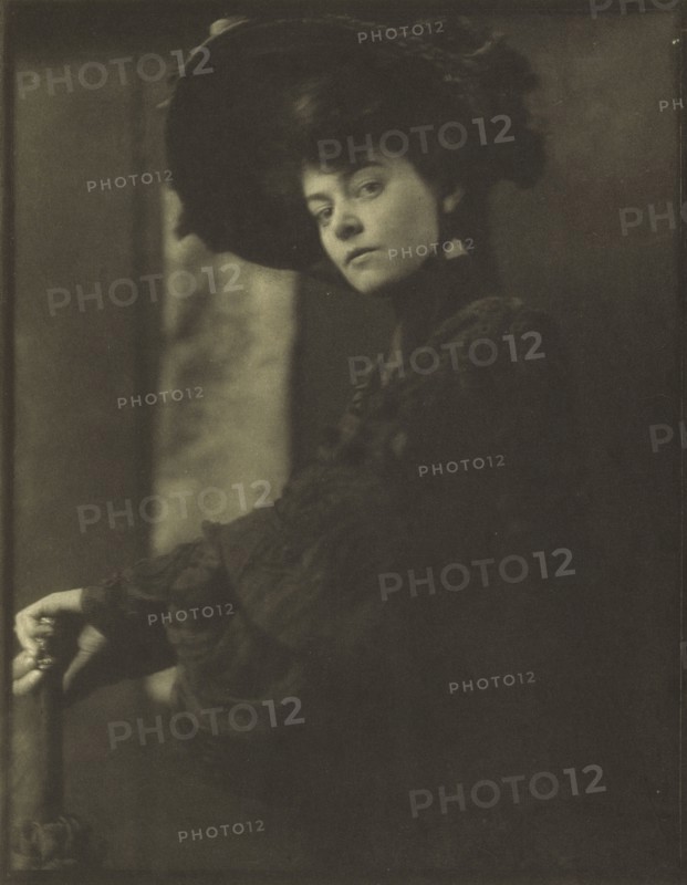 Portrait of an Unknown Woman; Gertrude Käsebier, American, 1852 - 1934, New York, New York, United States; 1904; Photogravure