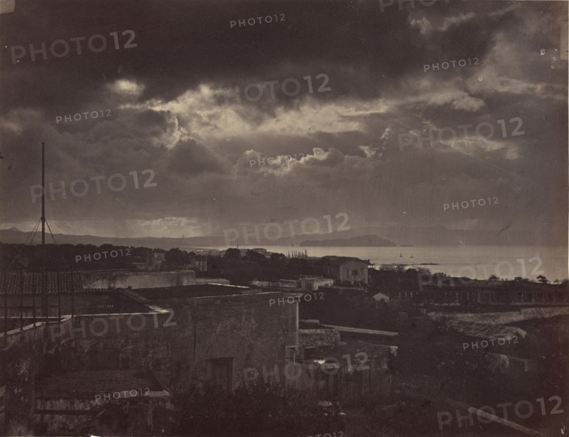 Kaleppa view of the harbor; William J. Stillman, American, 1828 - 1901, 1860s; Albumen silver print