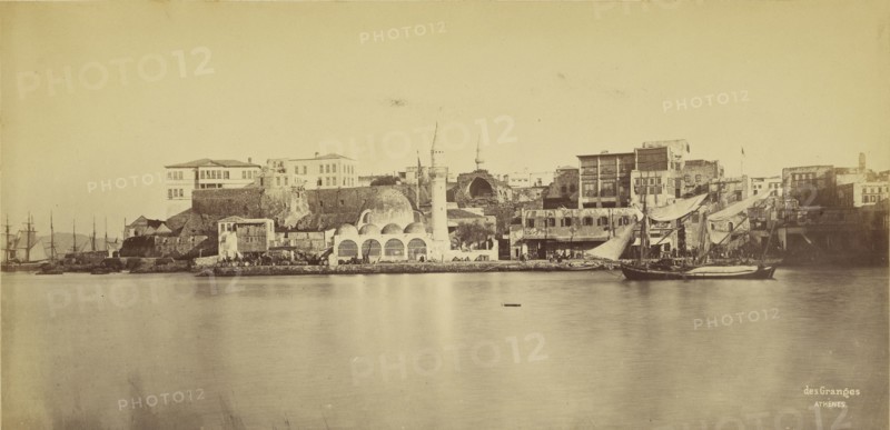 Canee Canea, Crete; Baron Paul des Granges, French ?, active Greece 1860s, 1860s; Albumen silver print