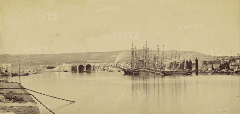 Porte de la Canes; Attributed to William J. Stillman, American, 1828 - 1901, 1860 - 1869; Albumen silver print