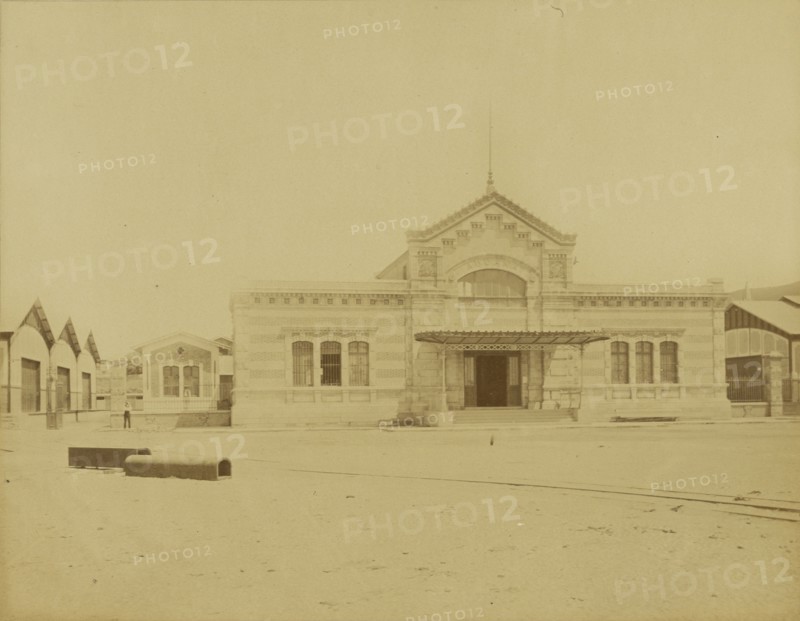 Douane d'Arica; 1876; Albumen silver print