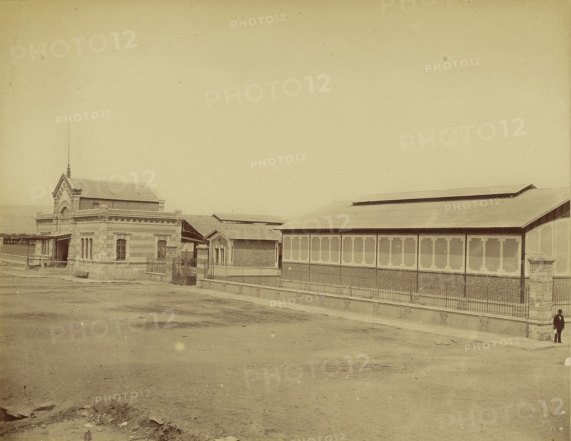 Douane d'Arica; 1876; Albumen silver print