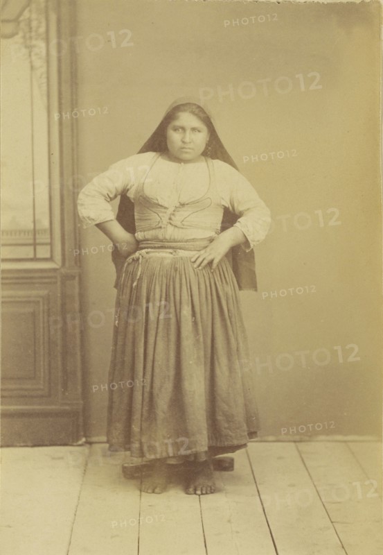 Portrait of a South American Indian; 1870s; Albumen silver print