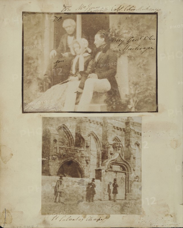 The South Entrance to St. Salvator's College Chapel, St. Andrews; Attributed to Dr. John Adamson, Scottish, 1810 - 1870