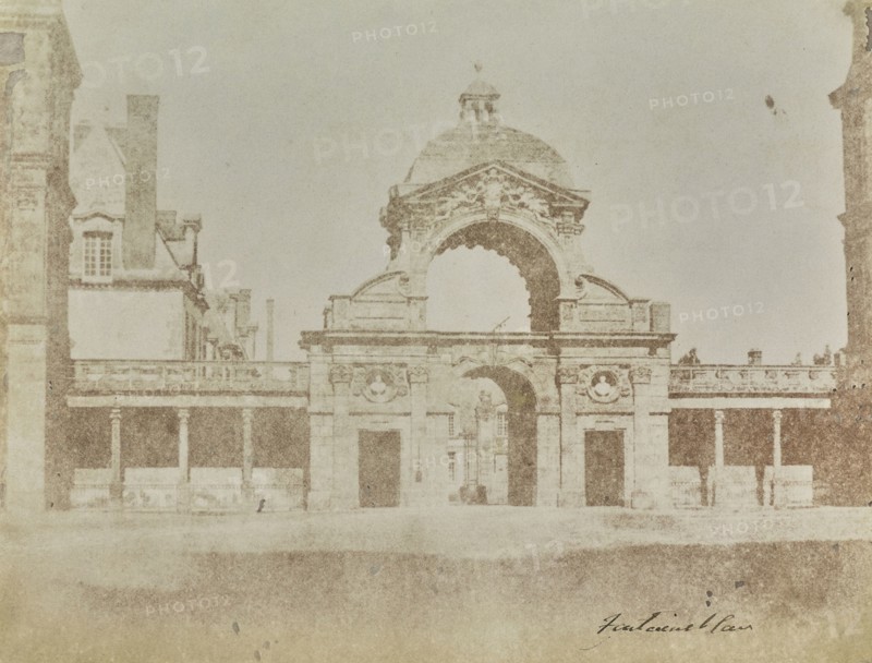 Fontainebleau; Attributed to Marquis de Bassano, French, active 1840s, about 1844; Salted paper print from a Calotype negative